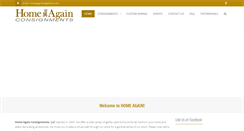 Desktop Screenshot of homeagainconsignments.com
